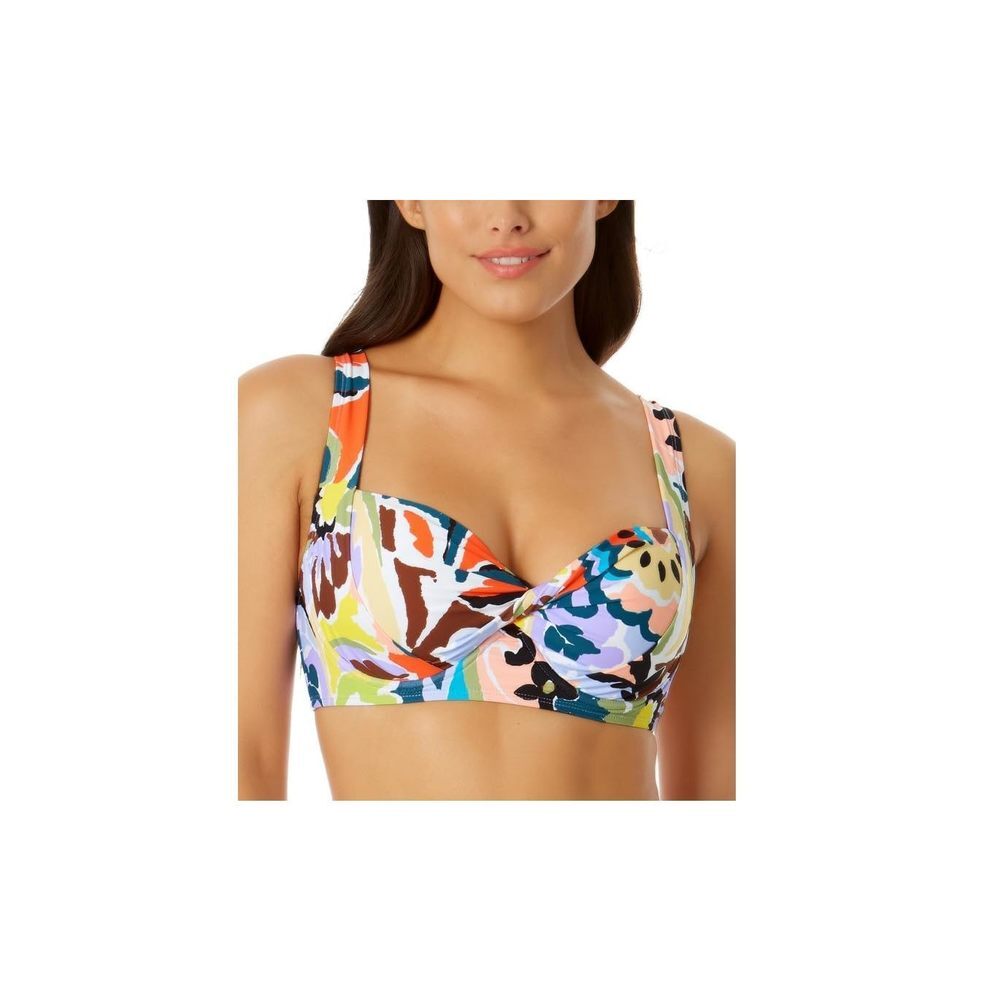 Anne Cole Bikini Top Swimwear 34C 36B NWT